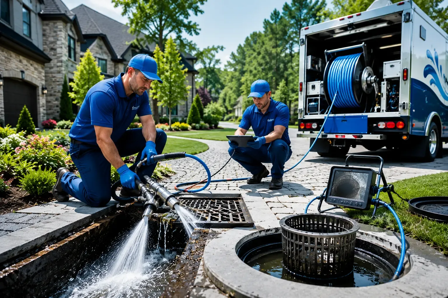 Local outdoor drain cleaning professionals in White Oak, NC