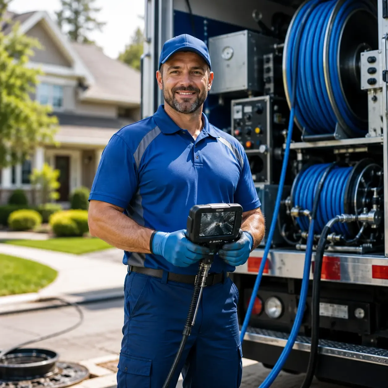 Local outdoor drain cleaning specialists in White Oak, NC